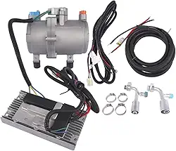 AP03 12V Ar Condicionado Elétrico Scroll Compressor Universal Kit Semi Closed