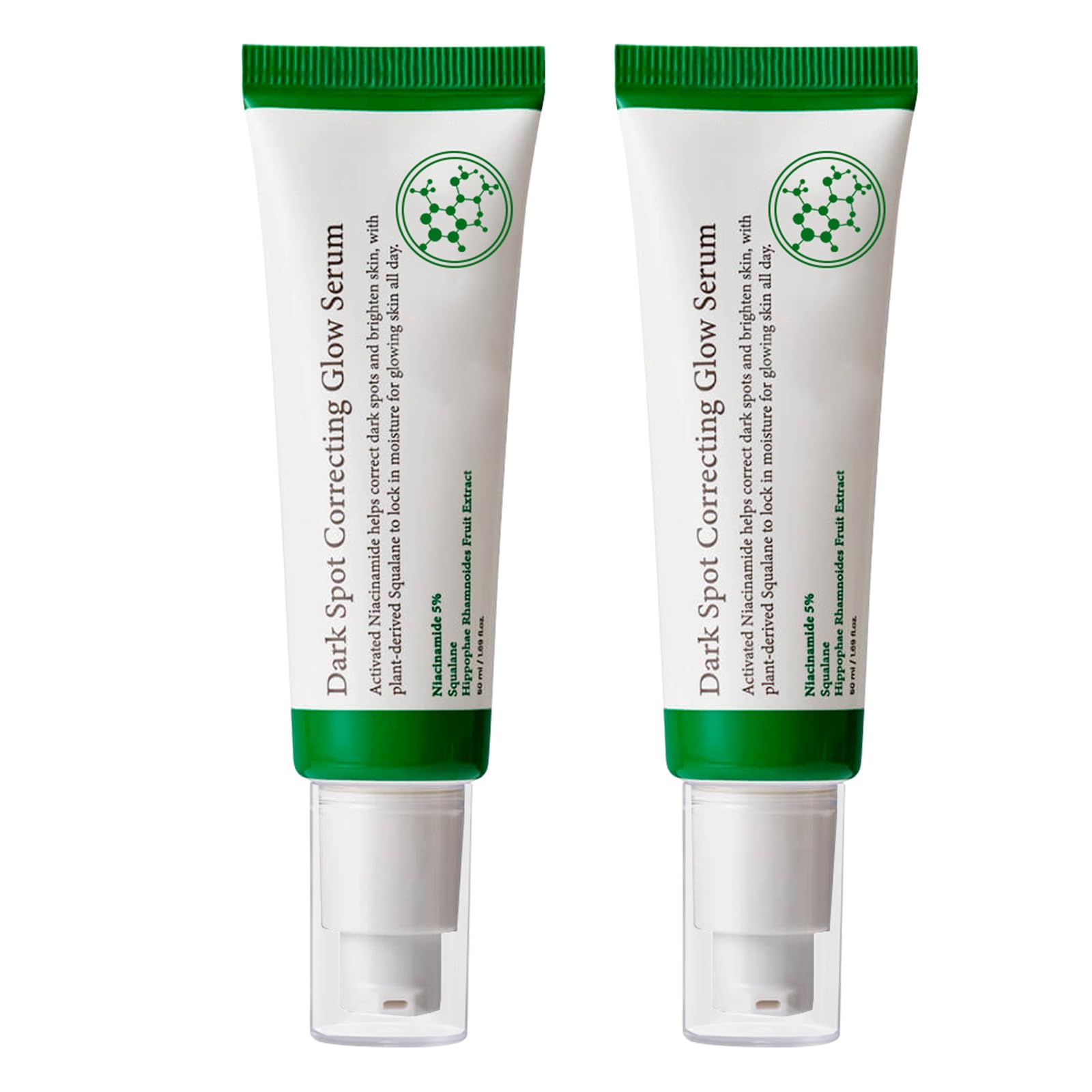 Dark Spot Correcting Glow Serum, Dark Spot Remover for Face Pore Refining Fades Acne Marks Pits, 25 ml (Pack of 2)