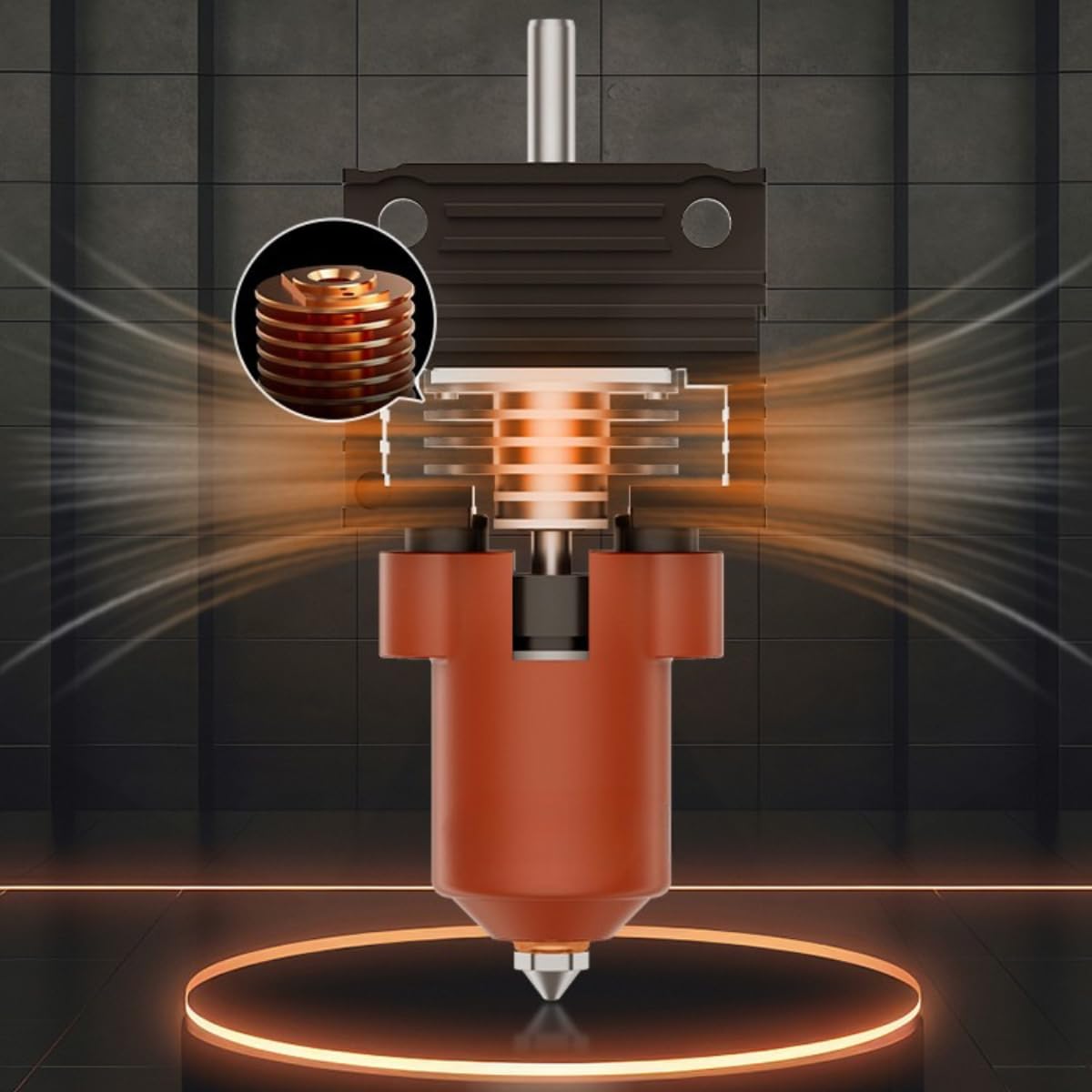 Kit de atualizações de Hotend Creality K1/K1 Max/K1C Hotend