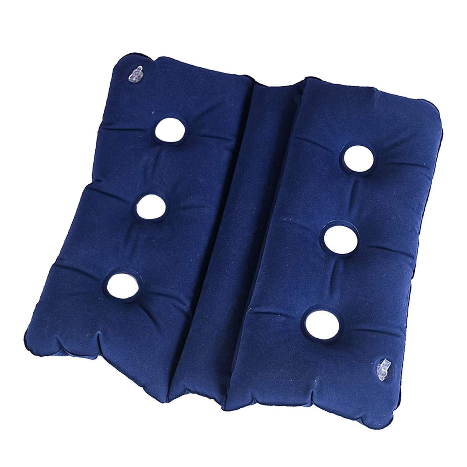 Cojín de Asiento Inflable de Aire para Oficina, cojín de Aire para Silla de Ruedas médica, colchón Inflable para Asiento, antiescaras, para aliviar la presión del nervio ciático