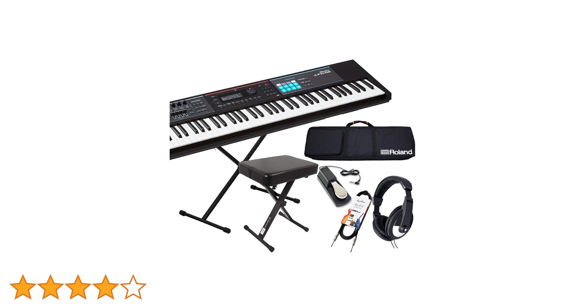 Amazon | Roland JUNO-DS76 バンド用キーボードならこれ！ 76