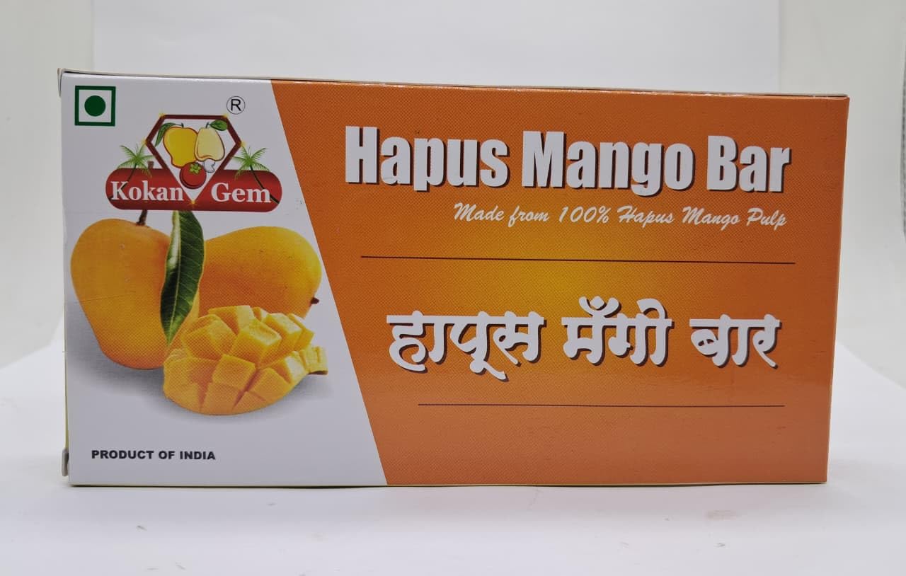 Kokan Gem Hapus Mango Bar Mango Bar 120 Grams Traditional Indian Sweet (Pack Of 2)-image-33