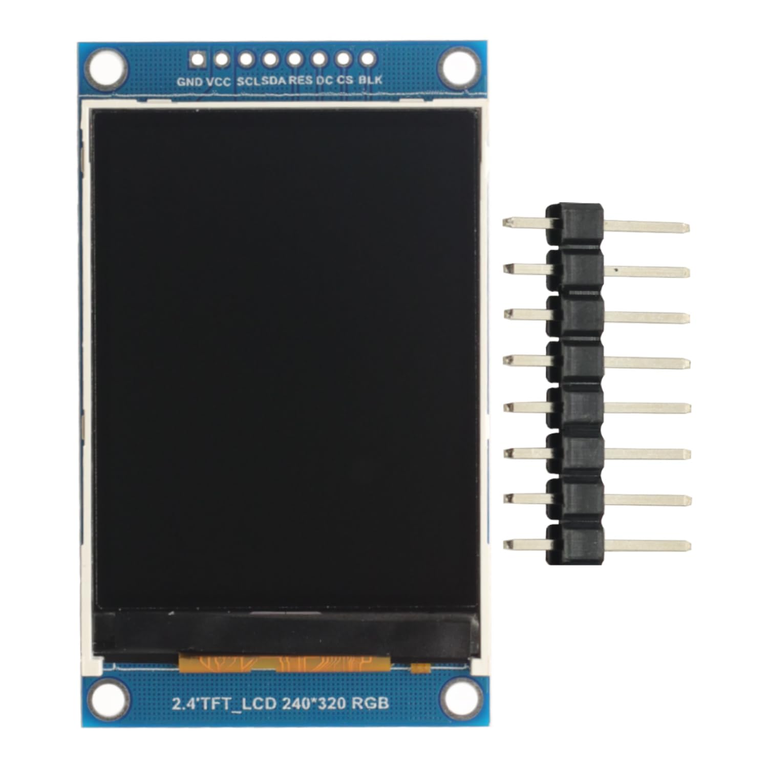 2,4 Zoll 240x320 SPI TFT LCD Elektrisches und Elektrisches Serielles Portmodul ILI9341 Treiber mit PCB