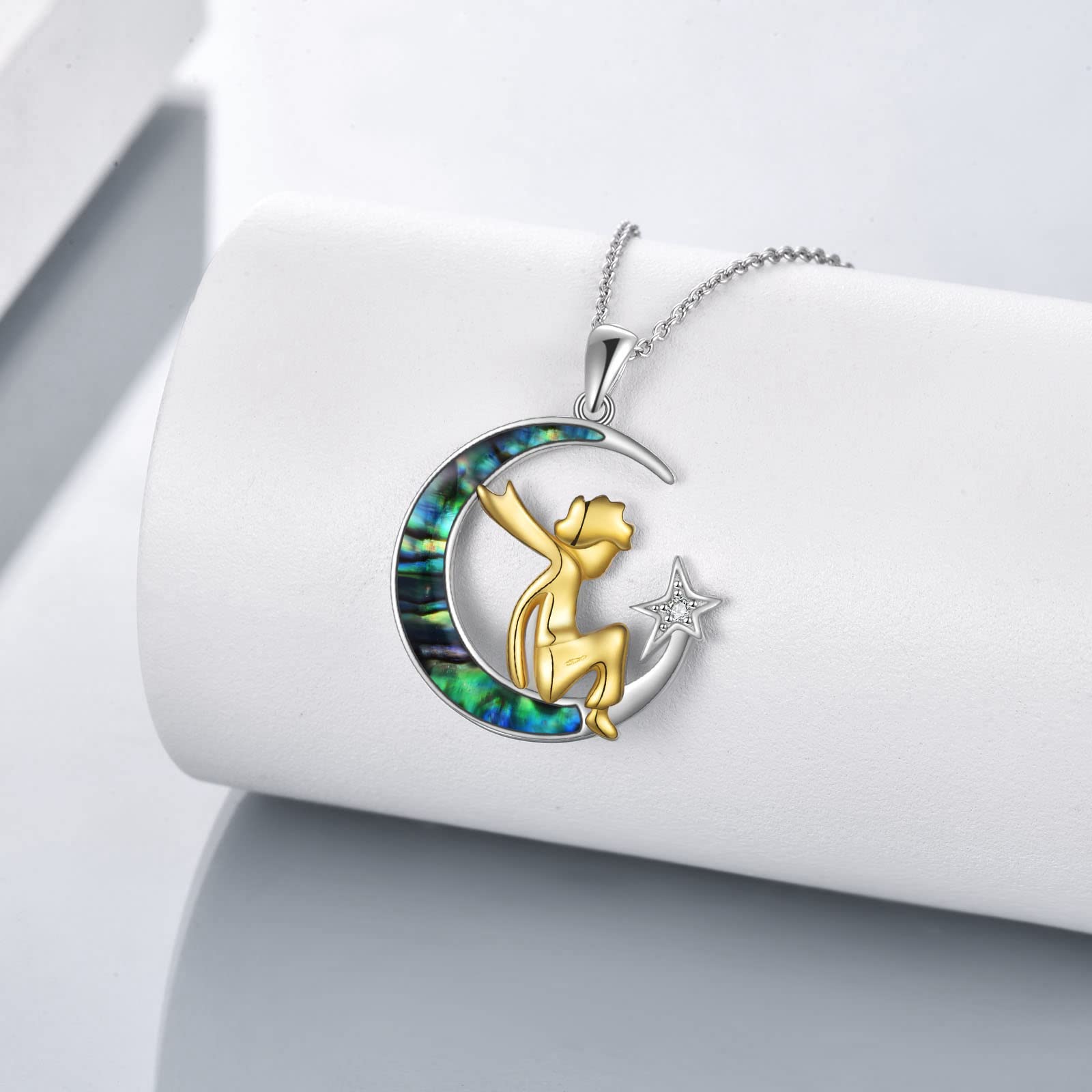 VONALA Sterling Silver Pendant Necklace Jewellery Gifts for Women Girls