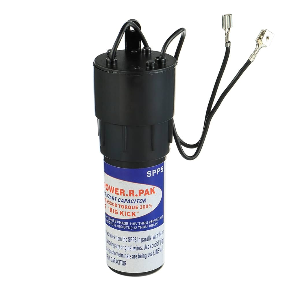 BOJACK SPP5 Hard Start Capacitor Relay Replacement 115-288V