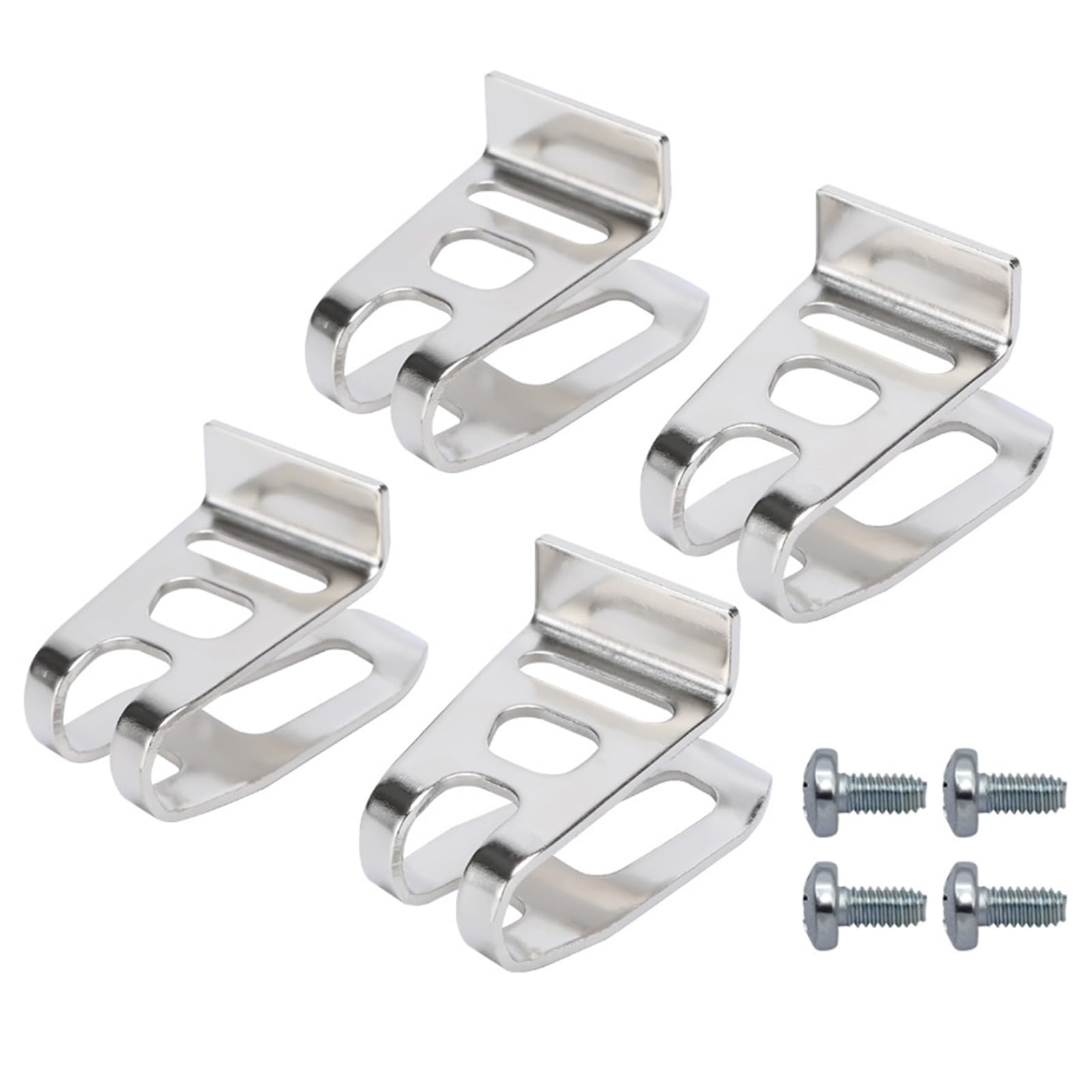 Stainless Steel Belt Clip Clamp Suitable for Tool Secure Attachments with Screws Easy Tool Access and Security Secure Attachment