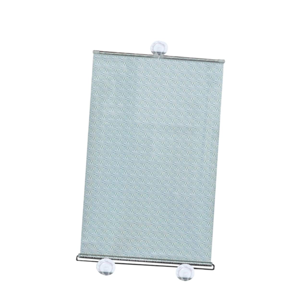Mikinona 3 Pezzi Tendine Parasole Per Finestrini Auto Con Riavvolgimento Automatico Per Finestrini Laterali 40x60 Cm Argento Uv