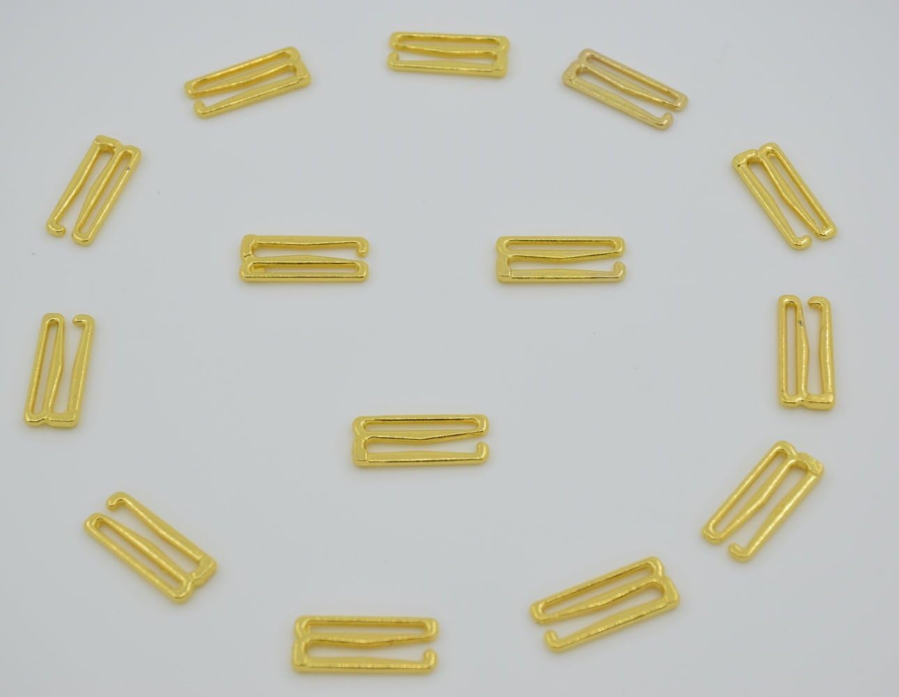 Metal Hardware Lingerie Adjustment Bikini S Replacement Hooks Clasp Hooksfor Bra Strap Apparel Holder Findings Pack of 100Pcs