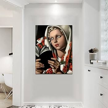 Lempicka アールデコ作品 フレーム付き Amazon｜アールデコの有名な絵画。Tamara de Lempicka