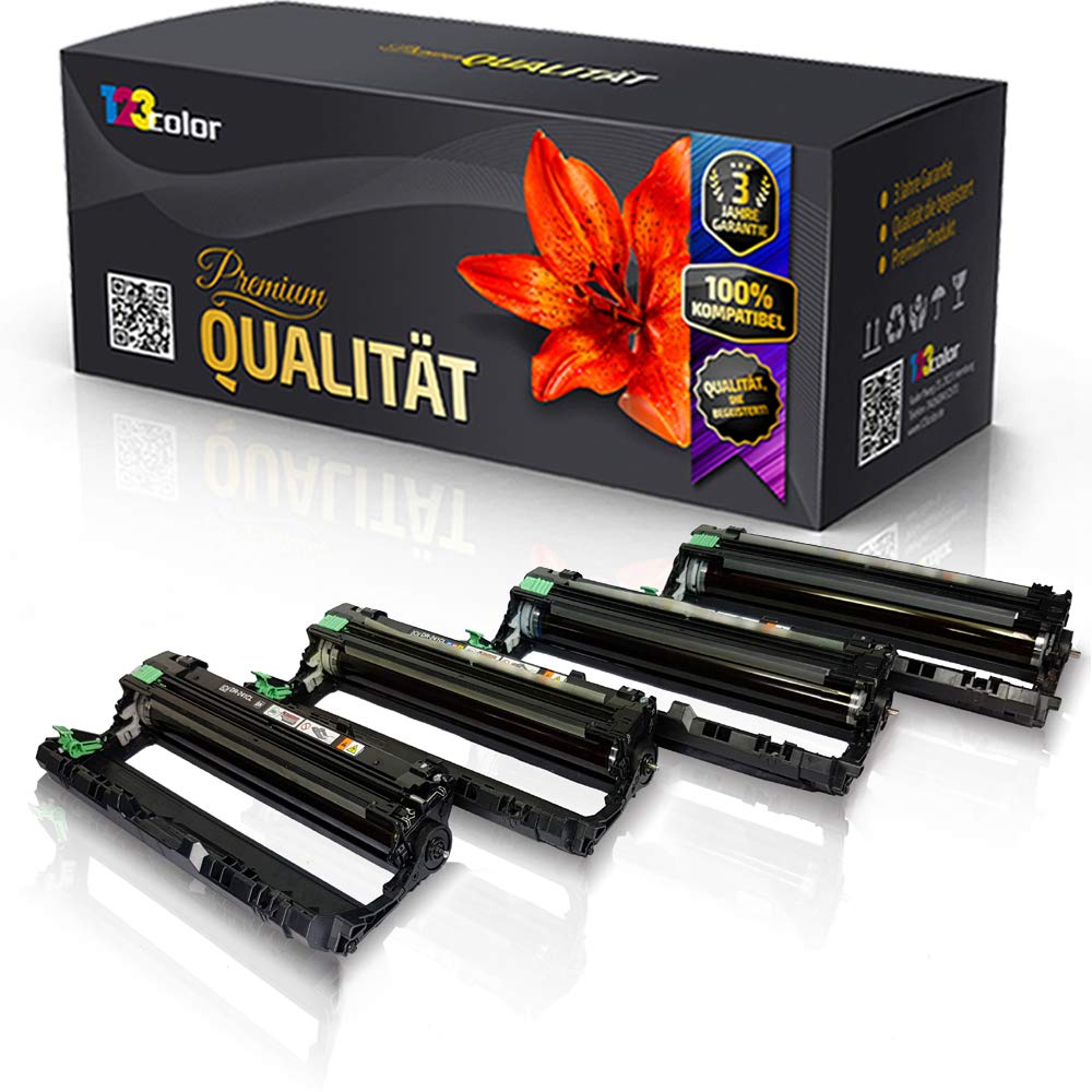 4 Unità Tamburo Compatibili Brother - Pacco Convenienza Per MFC9130, MFC9140, MFC9330 E Altri Modelli | DR-241CL | Easy Plus Serie - Foto 2