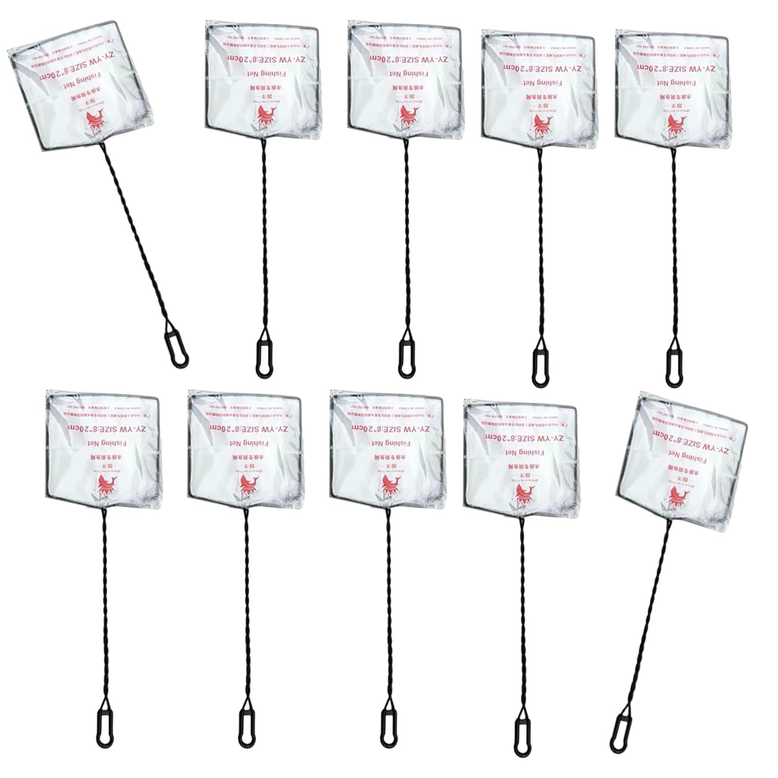 10 accesorios de mantenimiento de red de limpieza para peceras para un manejo eficiente de peces y eliminación de desechos en acuarios, red de acero inoxidable