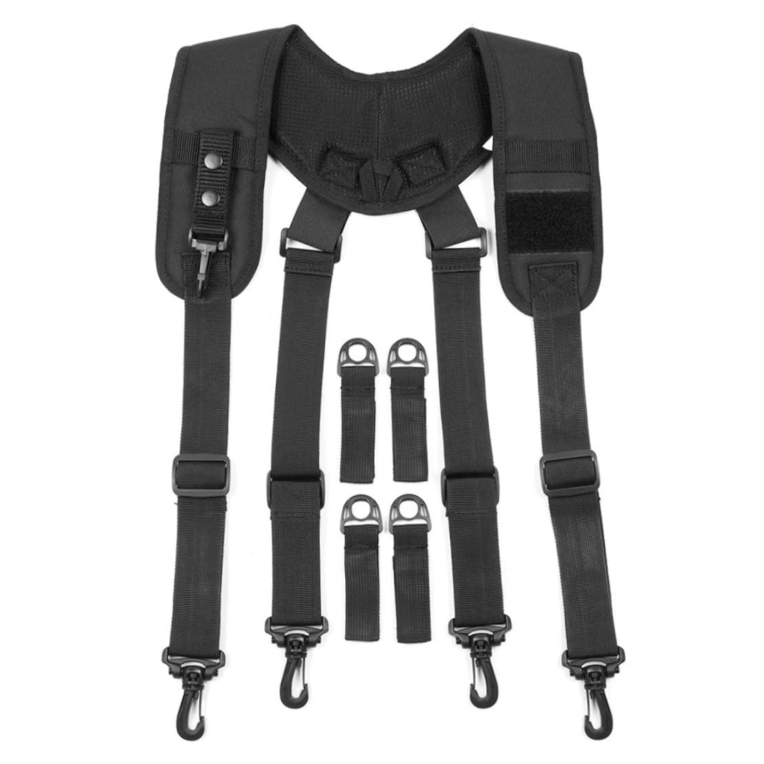 Ceinture à outils élastique avec sangles réglables pour travaux lourds, type sangles pour la construction et le bricolage