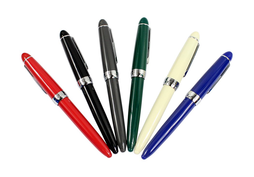 JINHAO 992 Transparenter Füllfederhalter – 0,5 Mm Feder, Durchsichtiges Design, Ideal Für Schule & Büro