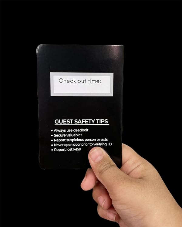 Hotel Key card envelope holder cover fold (Pack of 500 pcs), unique folding design. by Generic - Image 4