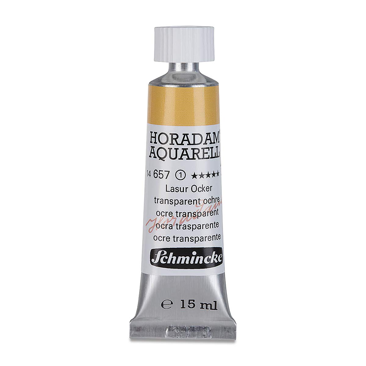 Schmincke Horadam Aquarell Watercolor - Transparent Ochre, 15 ml tube
