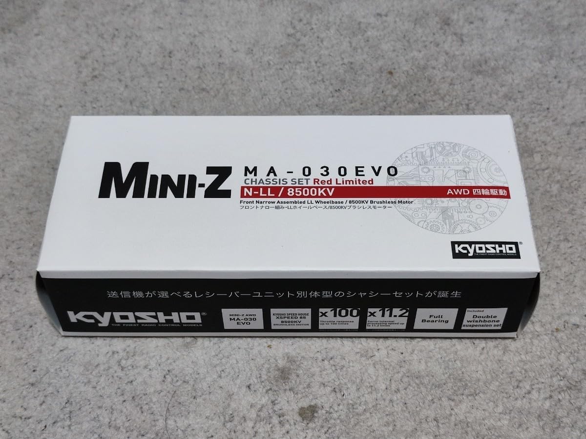 ミニッツ AWD MA-030EVO シャシーセット レッドリミテッド ま*る様 ミニッツ AWD MA-030EVO シャシーセット レッドリミテッド ま*る様