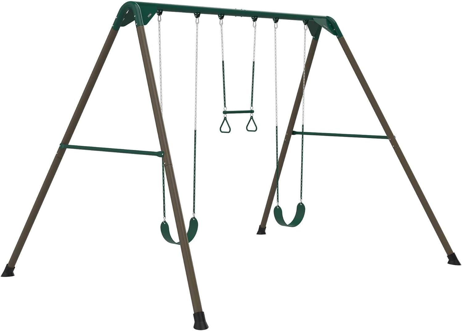 Lifetime Metal Swing Set, Earthtone - Image 1 of 10