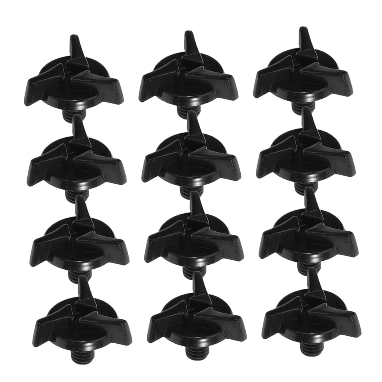 Holibanna 12pcs Motorcycle Visor Screws Repair Kit for Various Brands Easy Installation Accessories for Visor Maintenance and Replacement