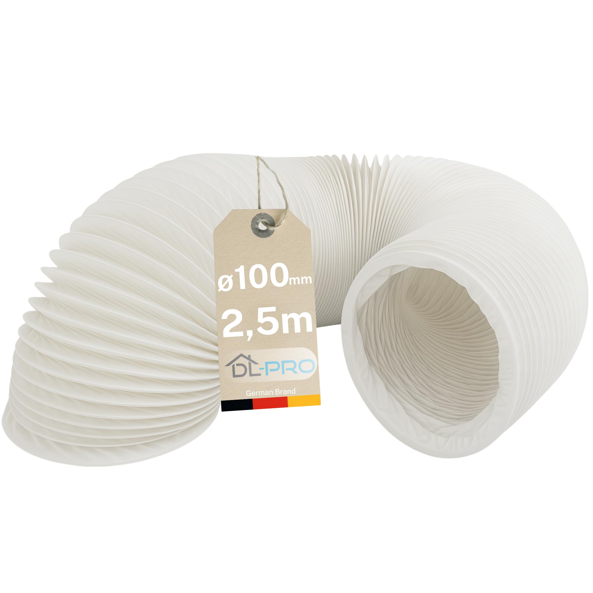 Flexible PVC Exhaust Hose With A Diameter Of 150 Mm, A Length Of 2