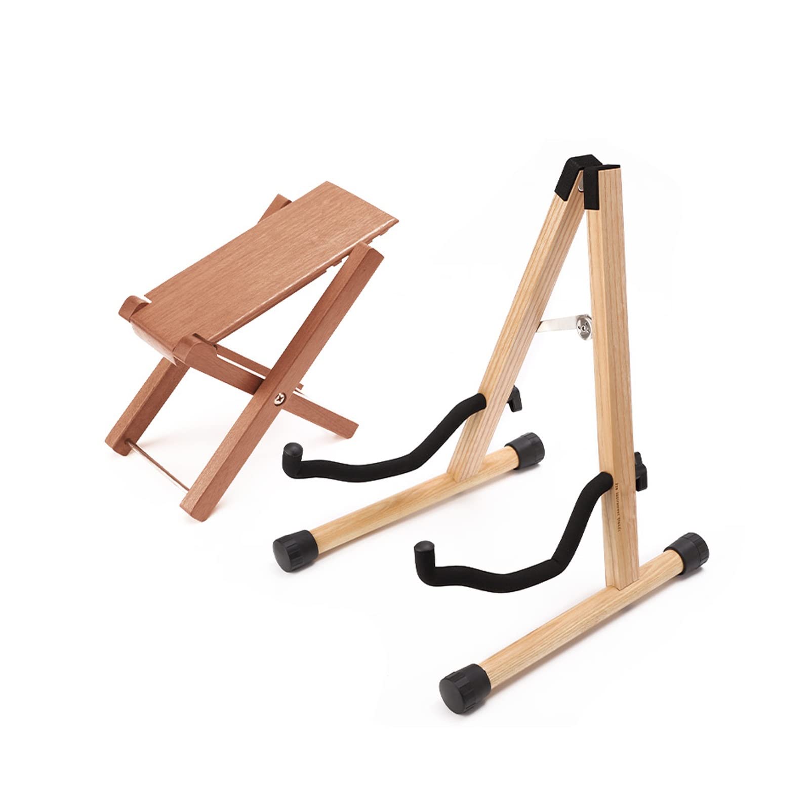 Supporto per Chitarra, Supporto per Chitarra Portatile di Tipo A, espositore per Basso Multifunzione, Adatto per Negozi di Chitarre, studi di Registrazione (A)