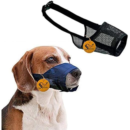 Sage Square Dog Muzzle - Secure & Breathable XS