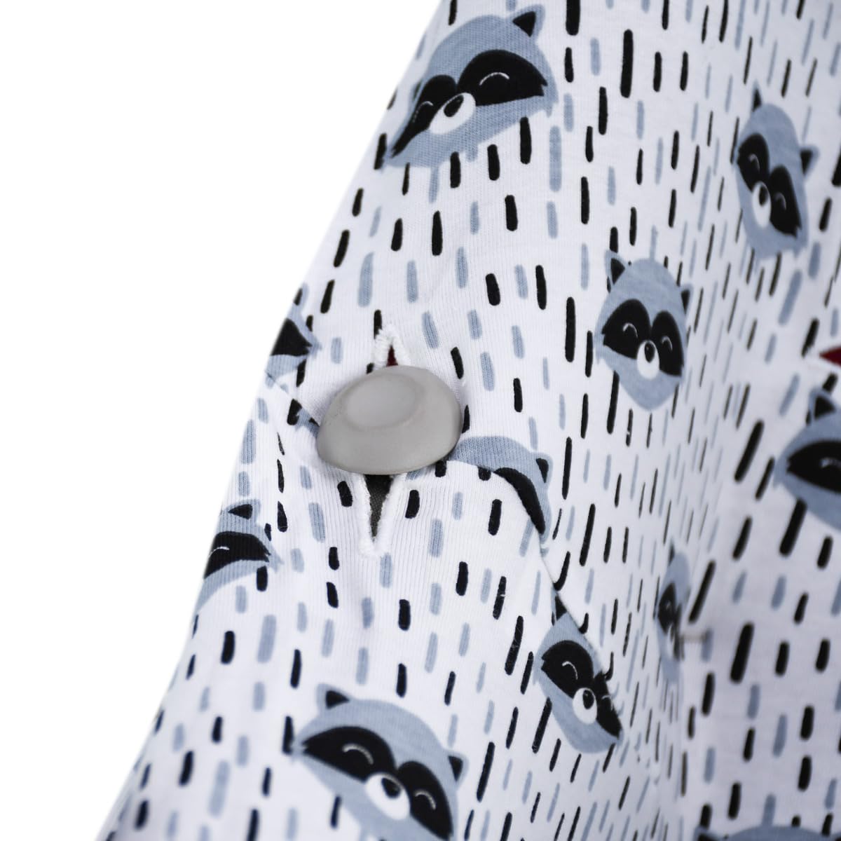 JYOKO Kids Funda de algodón para Silla de Coche Compatible con Maxi Cosi Pebble 360 Y FamilyFix 360 (Raccon)