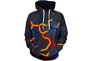 Unisex 3D Printed Pullover Hoodie: Level Up Your Style with Vibrant Prints
