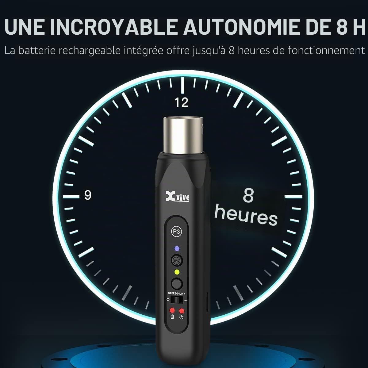 XVive Récepteur Audio Bluetooth P3