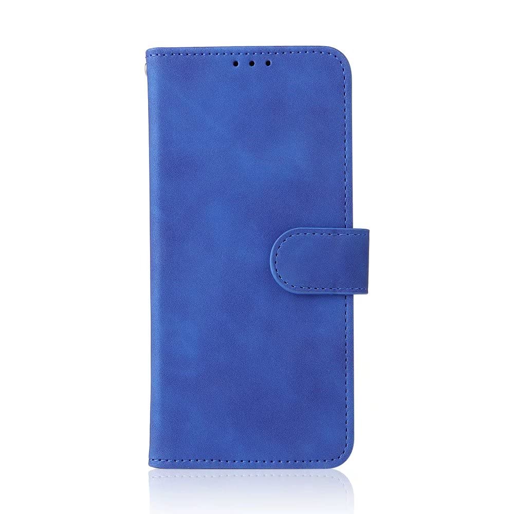 YKNIUFLY Case for Oppo A2x, PU Leather Flip Folio Wallet Cover, With Card Slots, Case Cover for Oppo A2x.(Blue)