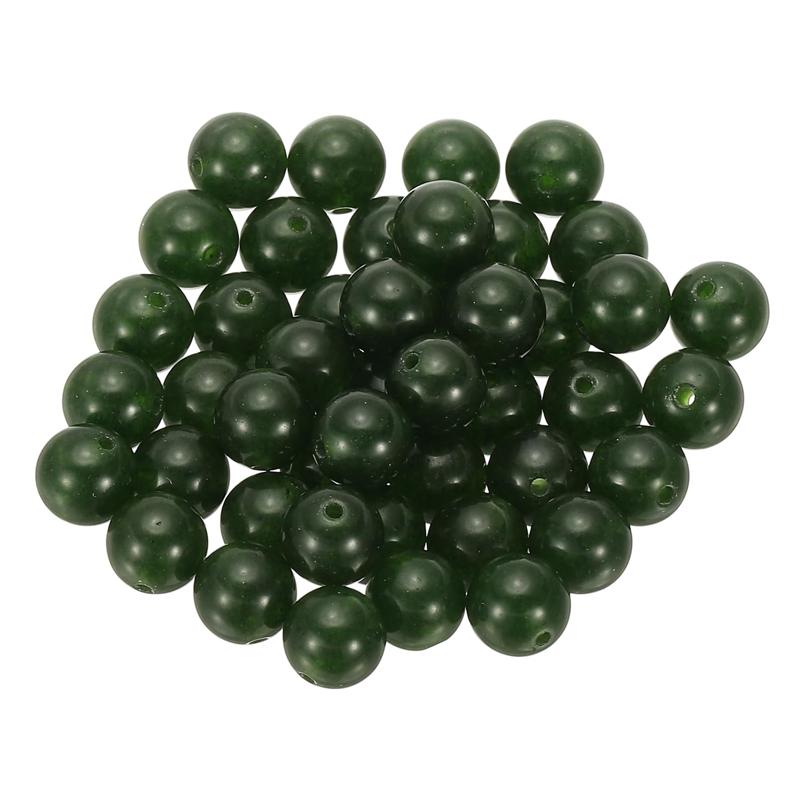 PATIKIL 45 Pcs 8mm Dark Green Aventurine Beads