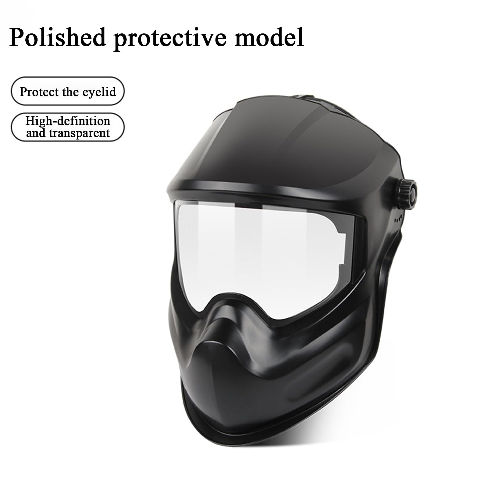 Cagoule de Soudage,Protection pour Meulage - Casque de Soudage Intégral Grande Visibilité pour TIG, MIG, Découpe, Meulage, Construction, Soudure à l'arc, Industrie,