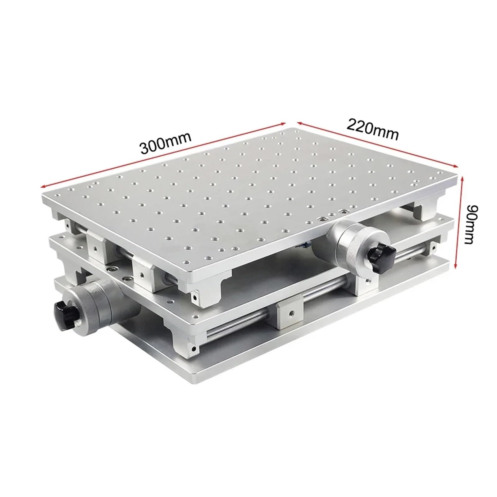 Tavolo Mobile 1/2/3, armadietto Portatile, Tavolo per Macchine di marcatura e Incisione Multiple (210x150x75mm)