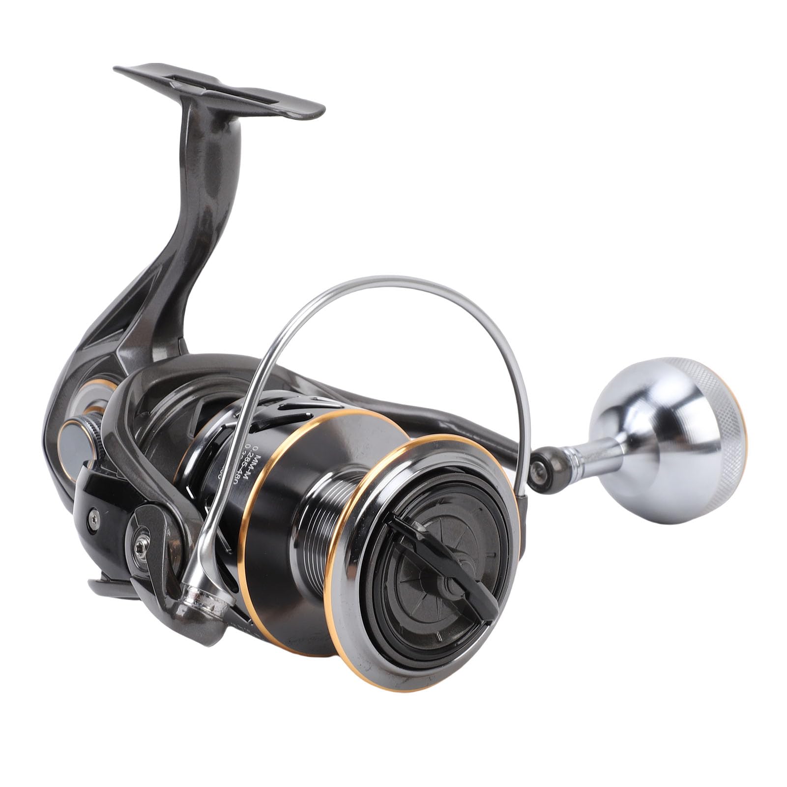 Diyeeni Metalowa Kołowrotek Spinningowy, 66.1 Lbs Hamulec, 5.2:1
