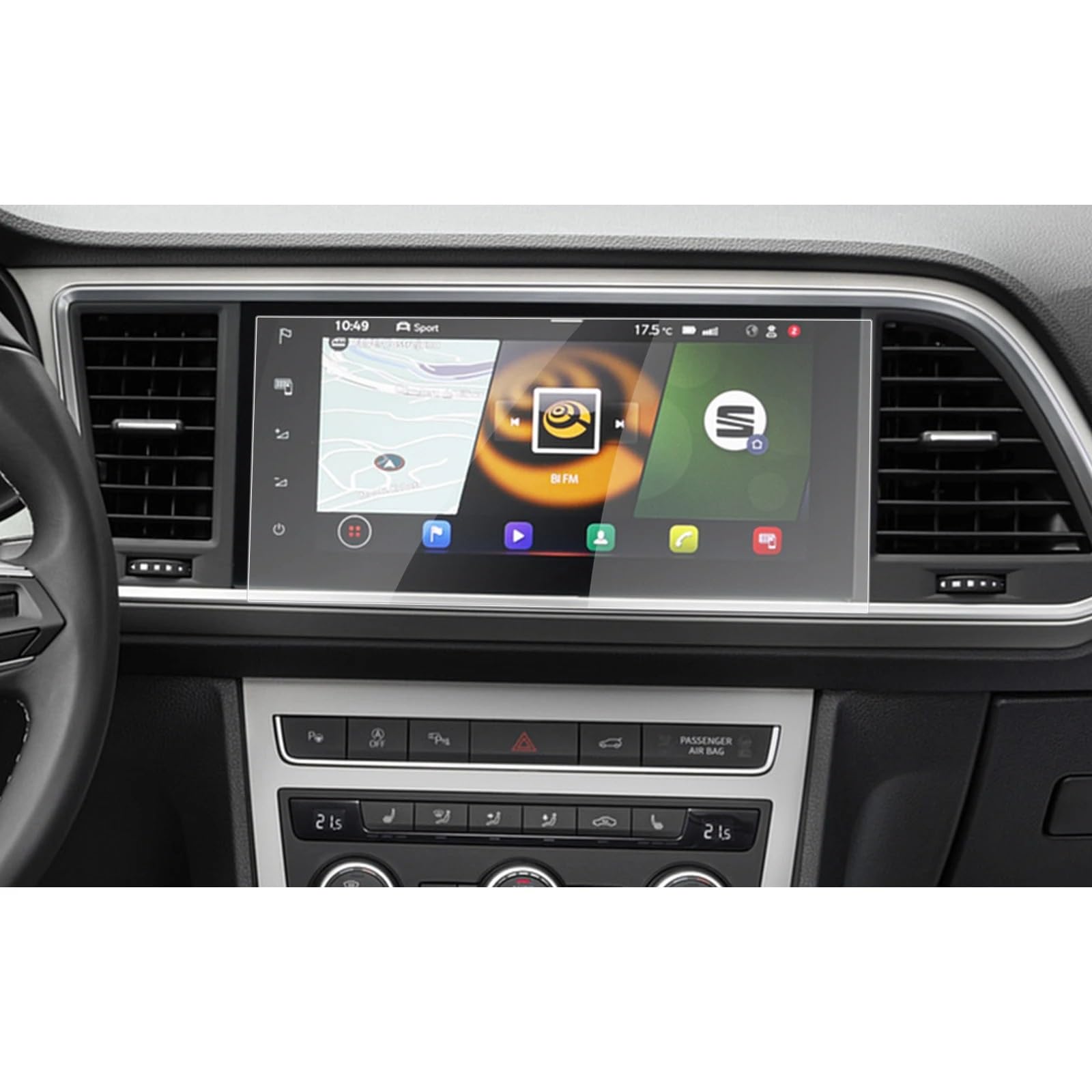 Protection d'écran Seat Ateca 2021-2025 navigation tacticle 9,2 pouces - 7