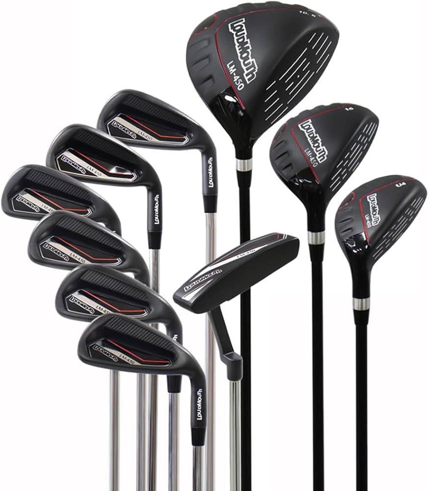 お値下げ歓迎！ラウドマウス　色々セット Amazon.co.jp: ラウドマウス ゴルフ クラブセット メンズ 15点