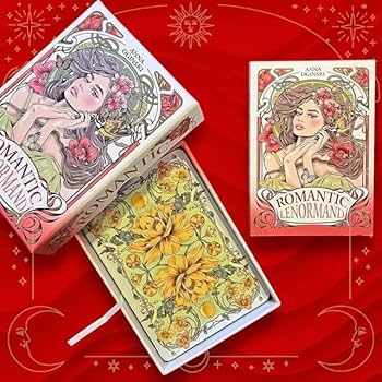 【正規品ルノルマンカード】美麗✨アールヌーボー様式×花 ロマンティックデッキ Amazon.co.jp: ルノルマンカード パリ年 ?アールヌーボー様式×花