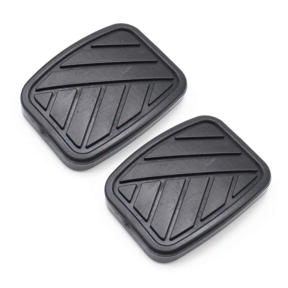 LARBLLCar Clutch Brake Pedal Pad Rubber Cover [REPLACES OEM] - #49751-58J00 for Suzuki ALL MANUAL MODELS 2005-2018 (Pack of 2)
