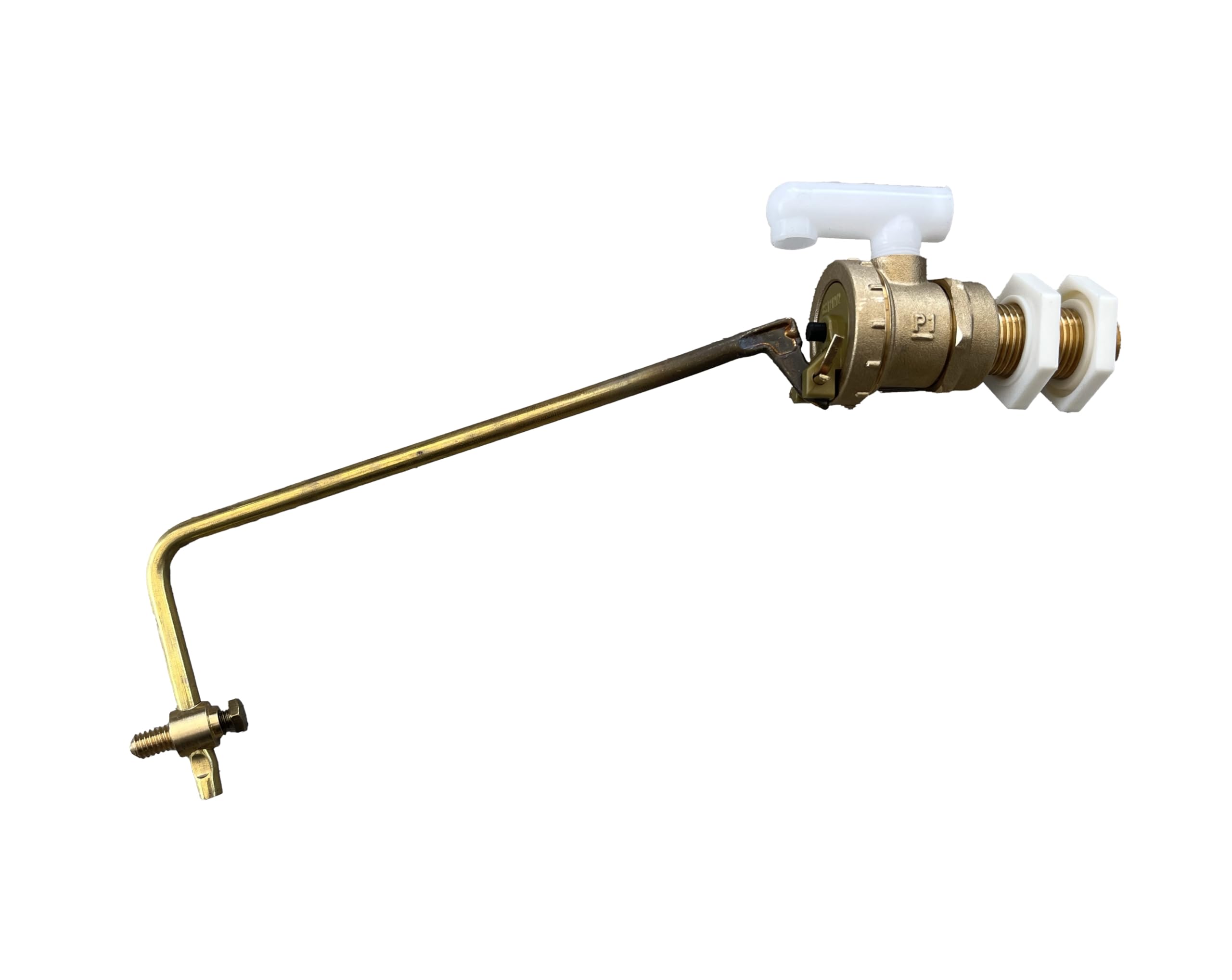 Buy Adjustable 1/2" Inch Part 2 BallCock Float Valve with for Toilet