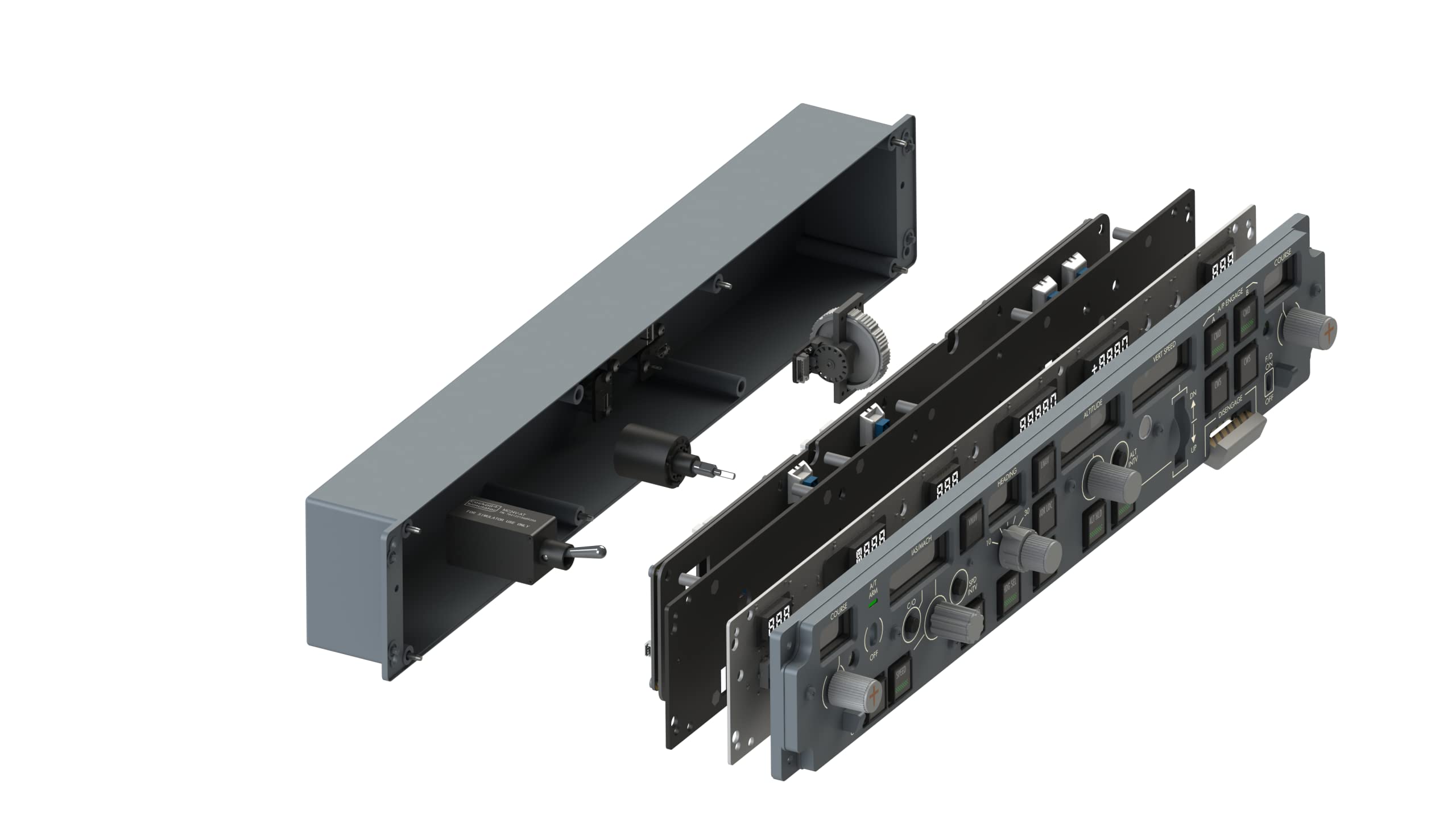 Amazon.co.jp: COKPITMASTER飛行シミュレータモード制御パネルCS 737 X