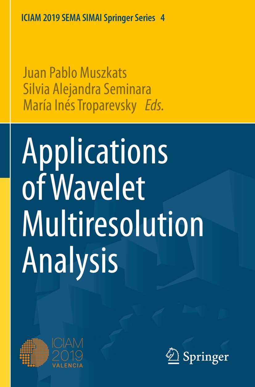 Applications of Wavelet Multiresolution Analysis (ICIAM 2019 SEMA SIMAI Springer Series, Band 4)