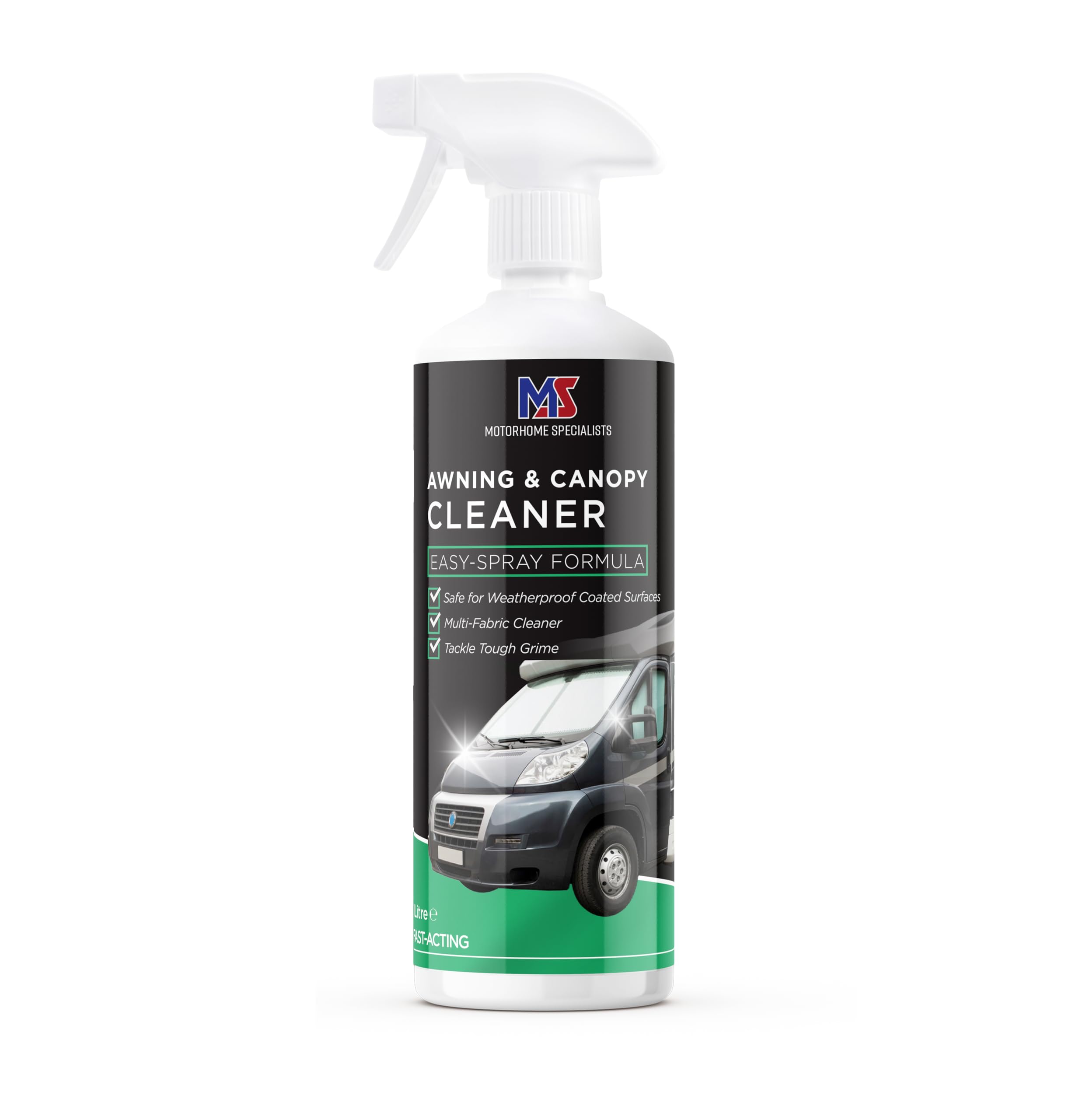 Motorhome Specialists - Awning Cleaner Spray 1L - Deep Cleaning Formula for Awnings, Canopies & Outdoor Fabrics - Caravan & Motorhome Use