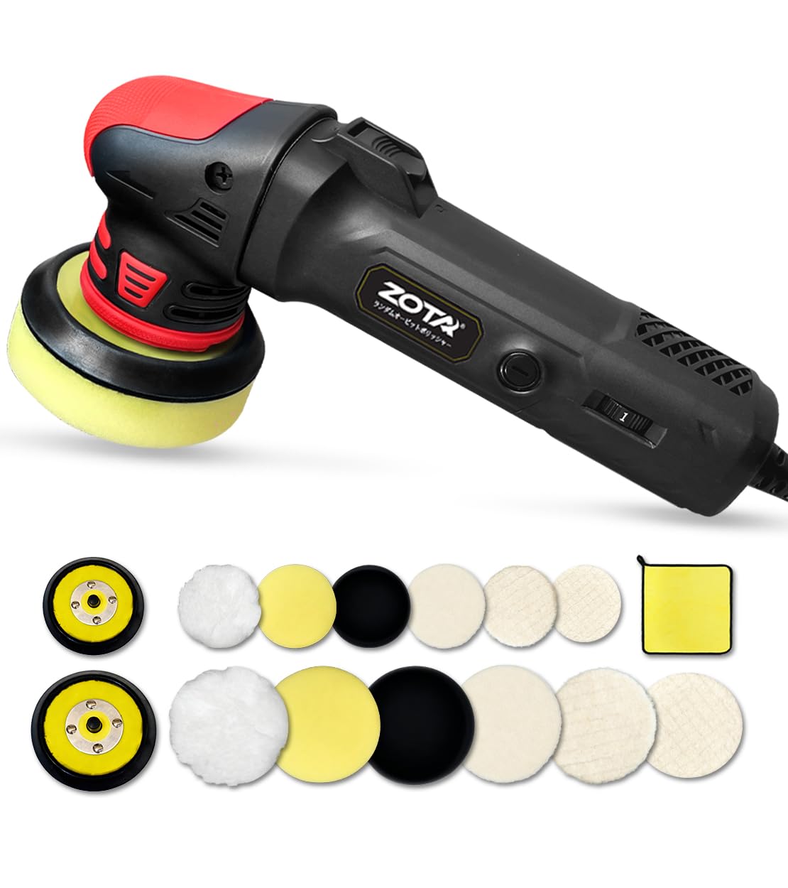 Amazon | ZOTA ポリッシャー， ダブルアクションポリッシャー 75mm