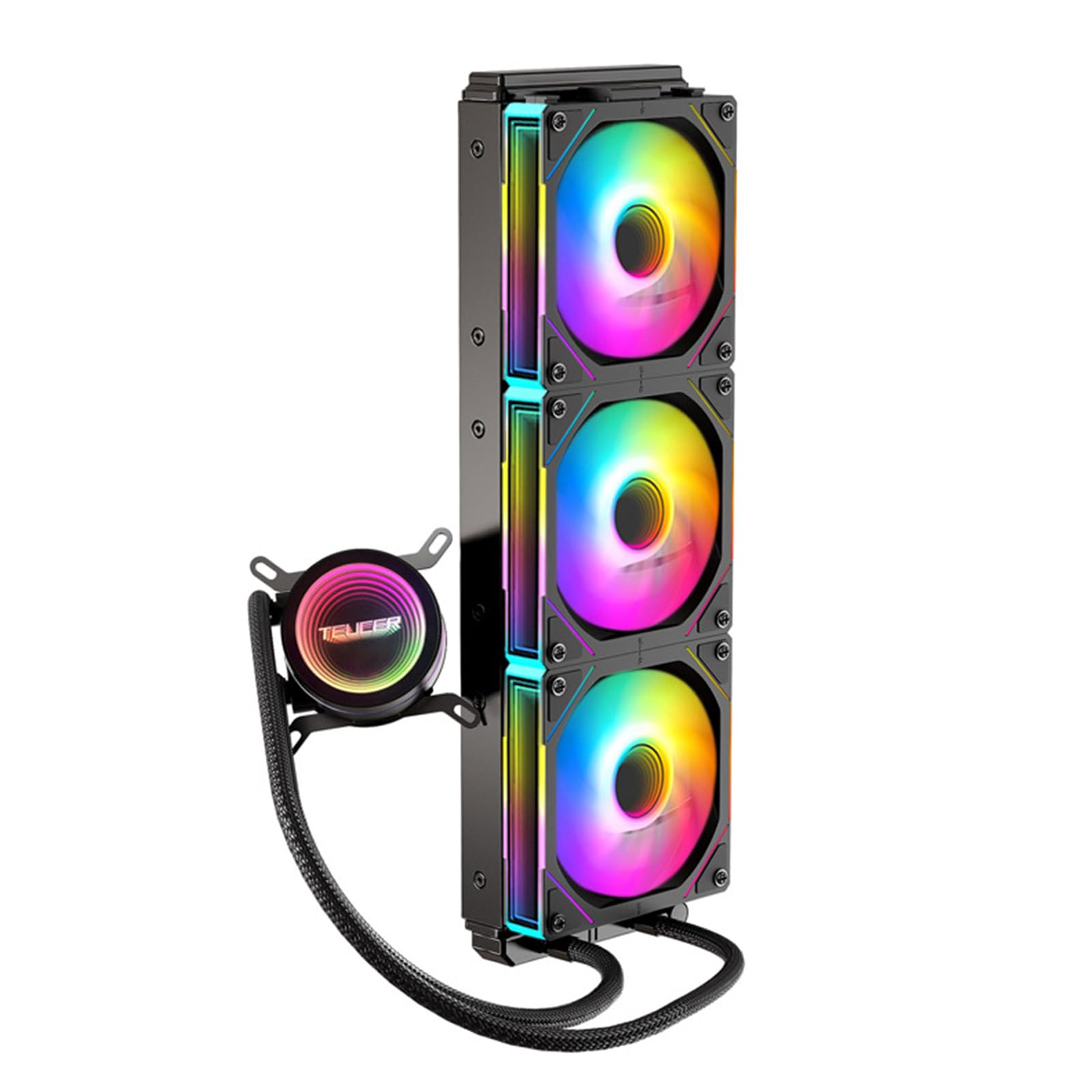 ARGB Sync Liquido Raffreddamento Ad Acqua Raffreddato Radiatore Con 2/3 120mm Ventole Efficienza CPU Computer Raffreddamento Ad Acqua NA360 240