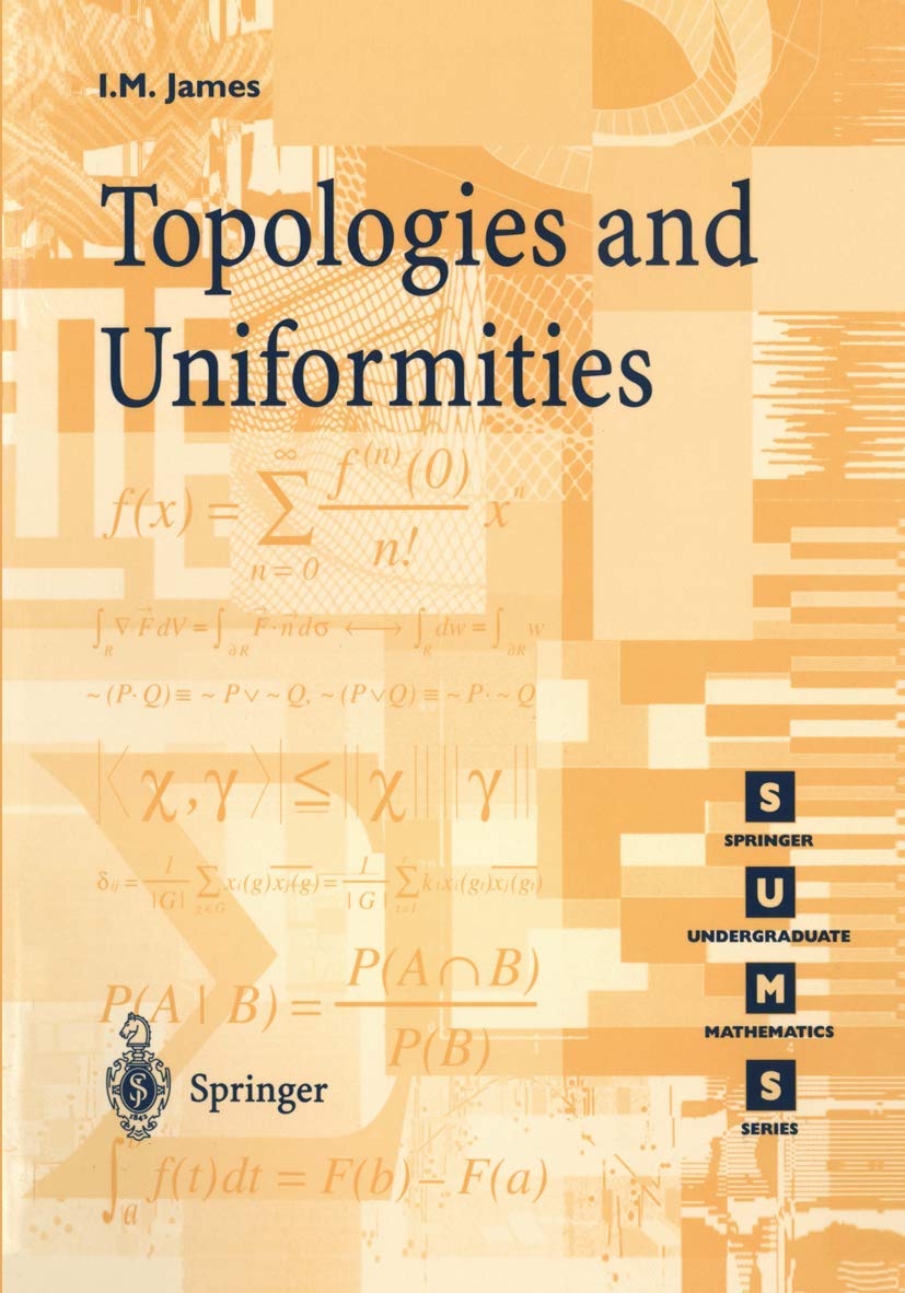 Topologies and Uniformities (Springer Undergraduate Mathematics Series)