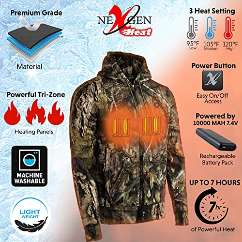 Nexgen Heat Nxm1776set Men’s Heated Hoodie2