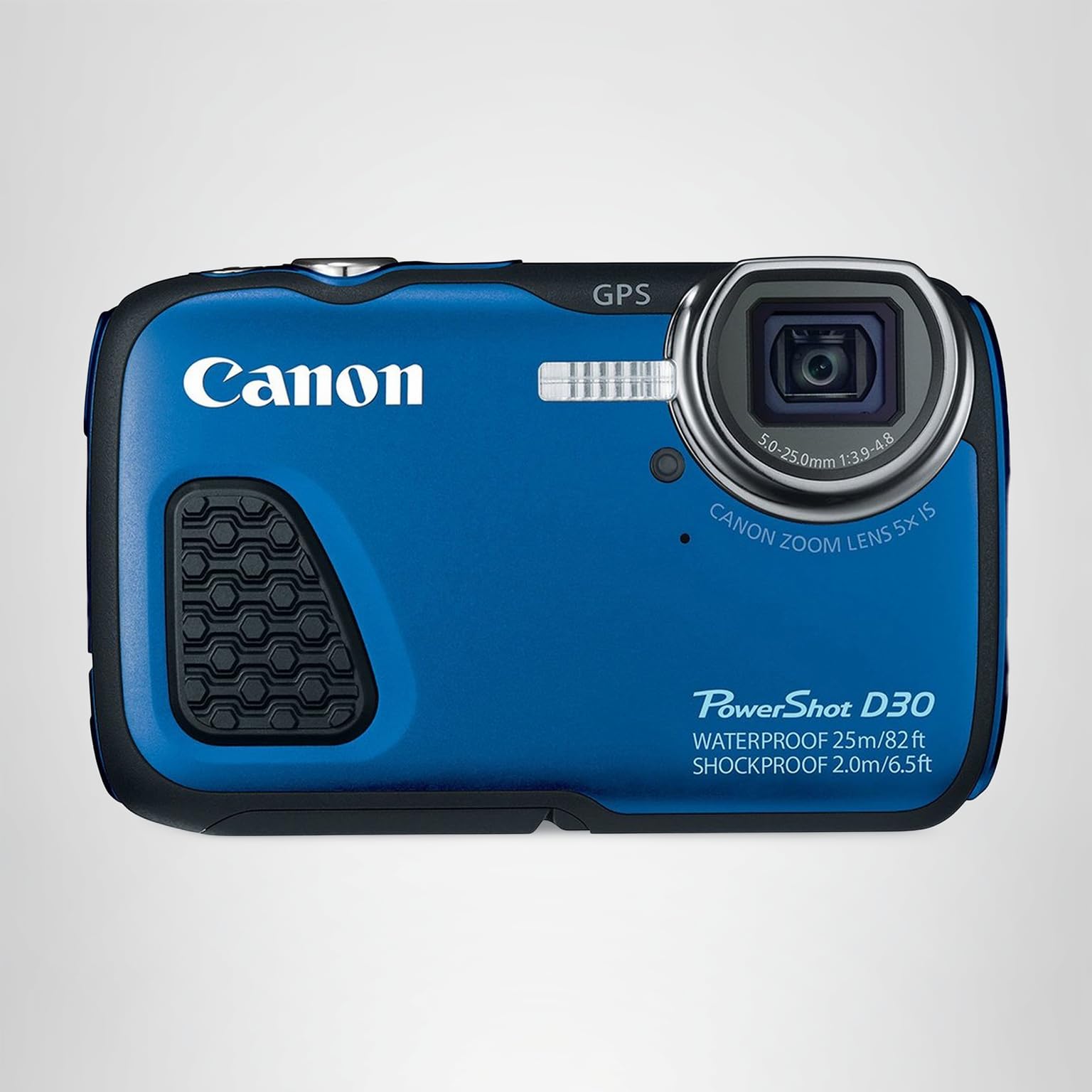 Amazon.com : Canon PowerShot D30 Waterproof Digital Camera, Blue