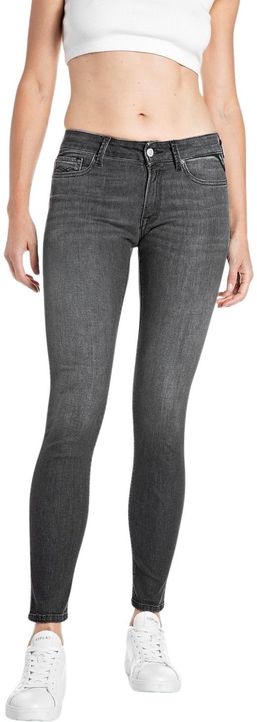 Replay Women's Jeans, 097 Dark Grey, 25W/28L