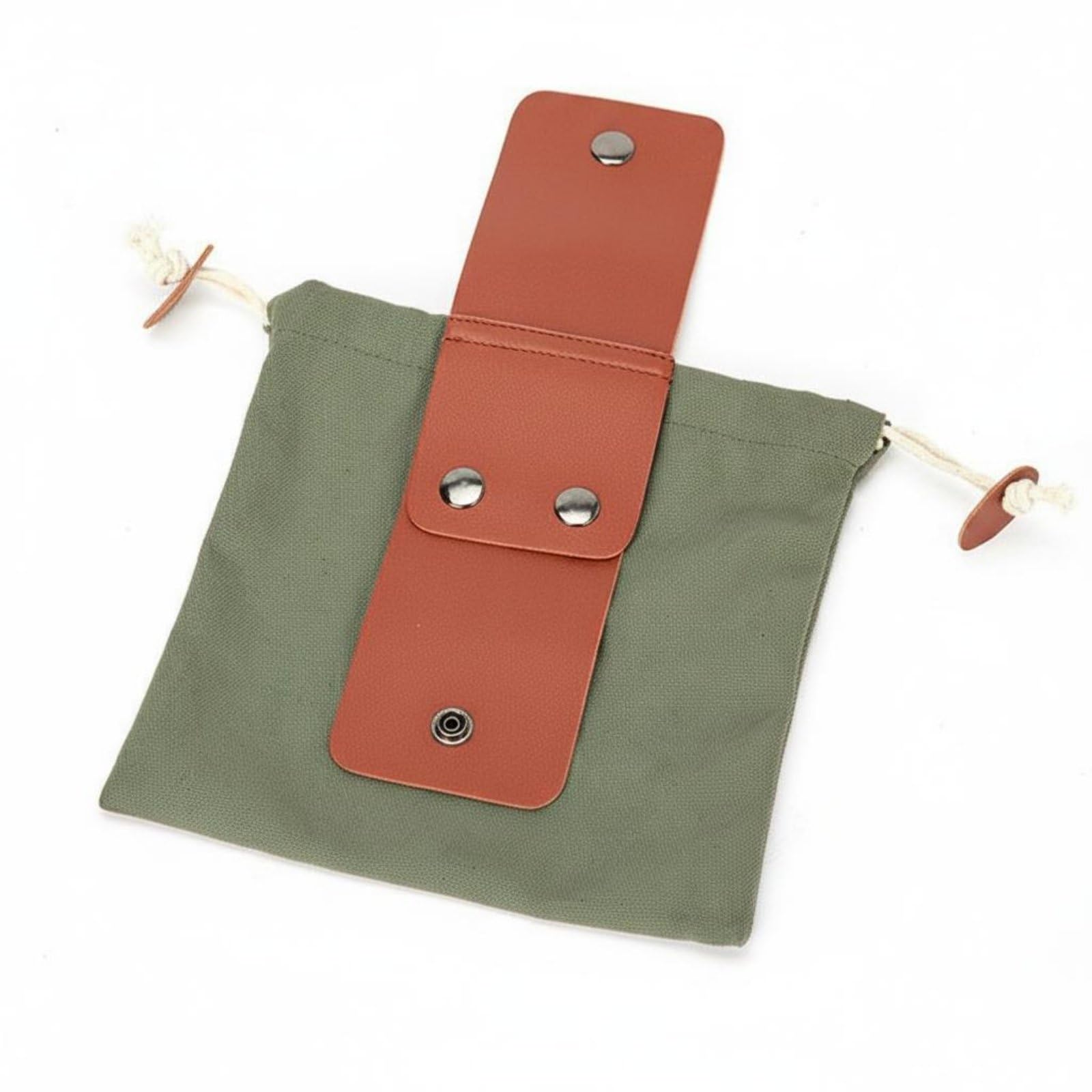 Foldable Foraging Pouch Wearable Fruit Picking Bag Large Capacity Drawstring Canvas Pouch for Gardening, Green | Waist Packs & Bags | Hiking Backpacks | Camping & Hiking | Outdoor Sports-image-47