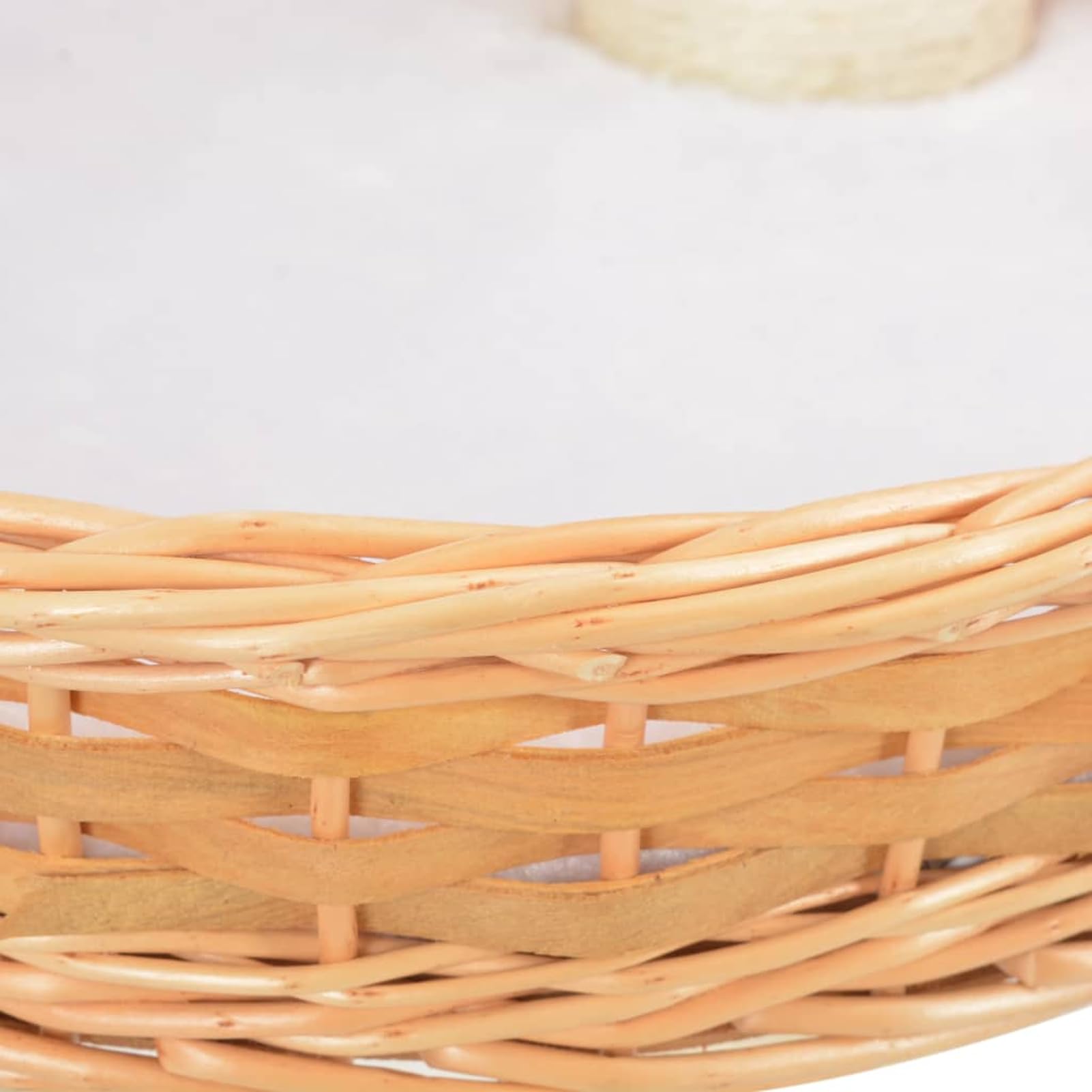 Tidyard Katzen Kratzbaum Sisal Natürliches Weidenholz mit 2 Körben und Haus für Klettern Entspannen Schlafen Katzenspielzeug für Wohnung Haus Garten Katzentoilette