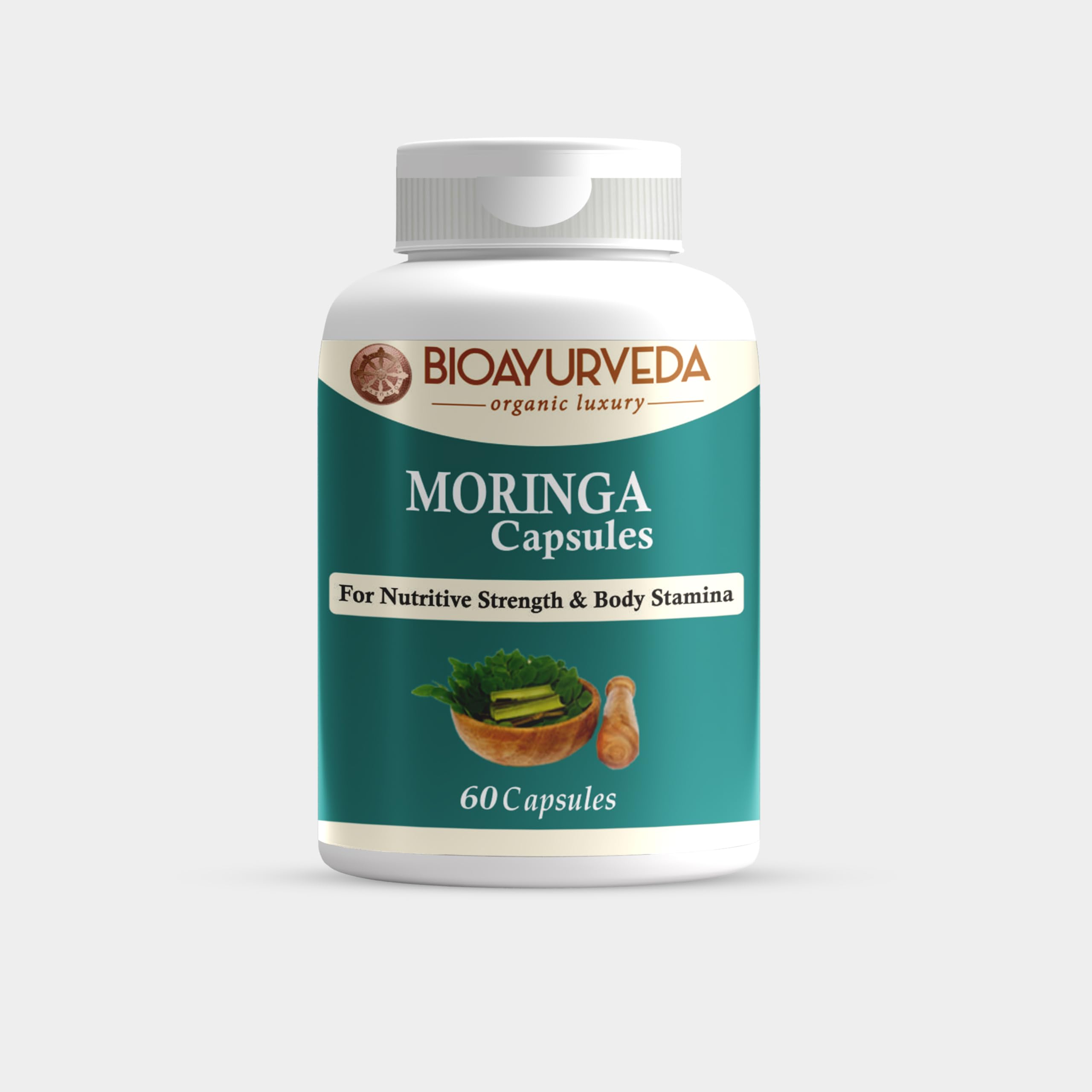 BIOAYURVEDA Moringa Natural Superfood Drumstick Leaf Capsule for Nutritive Strength and Body Stamina 60 Capsules | 500mg (B0CV45ZQDX) Amazon Price History, Amazon Price Tracker